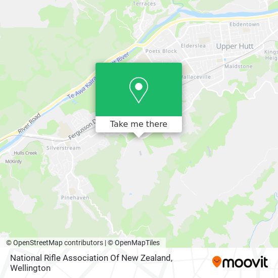 National Rifle Association Of New Zealand map