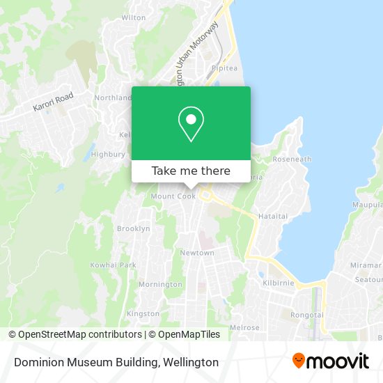 Dominion Museum Building map