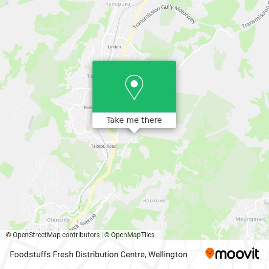 Foodstuffs Fresh Distribution Centre map