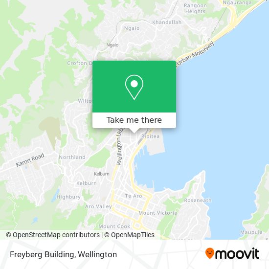 Freyberg Building map