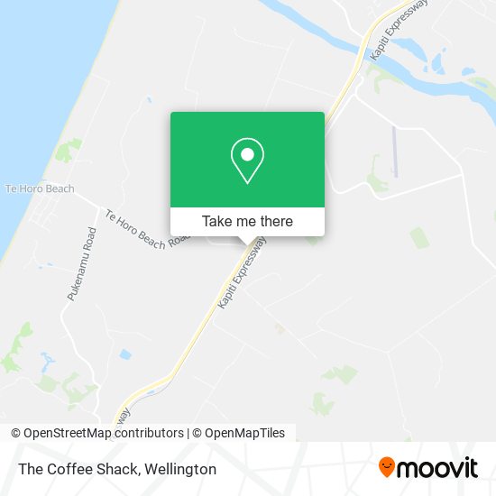 The Coffee Shack map