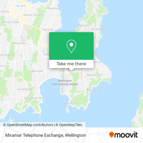 Miramar Telephone Exchange map