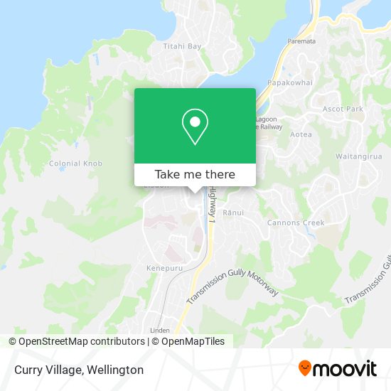 Curry Village map