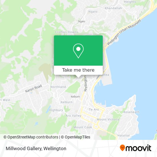 Millwood Gallery map