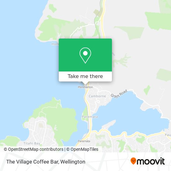 The Village Coffee Bar map