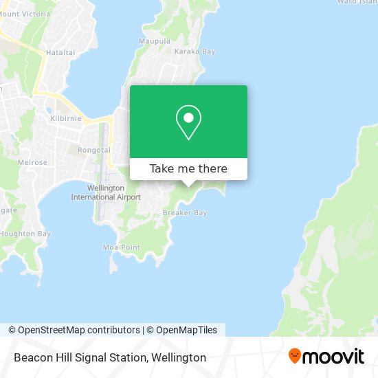 Beacon Hill Signal Station map