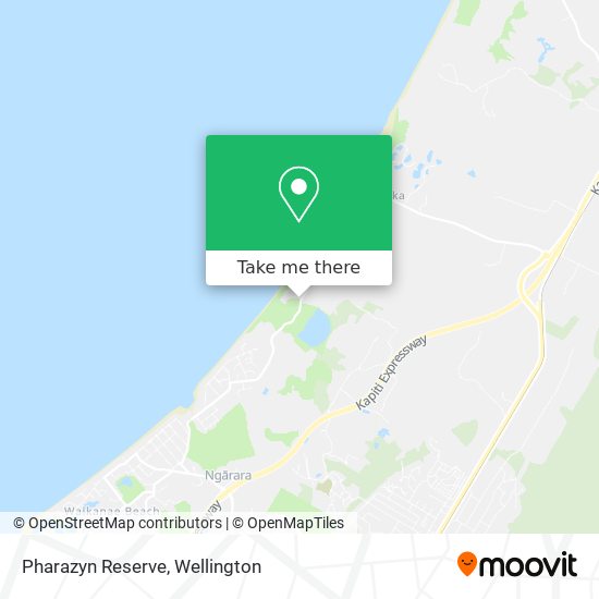 Pharazyn Reserve map