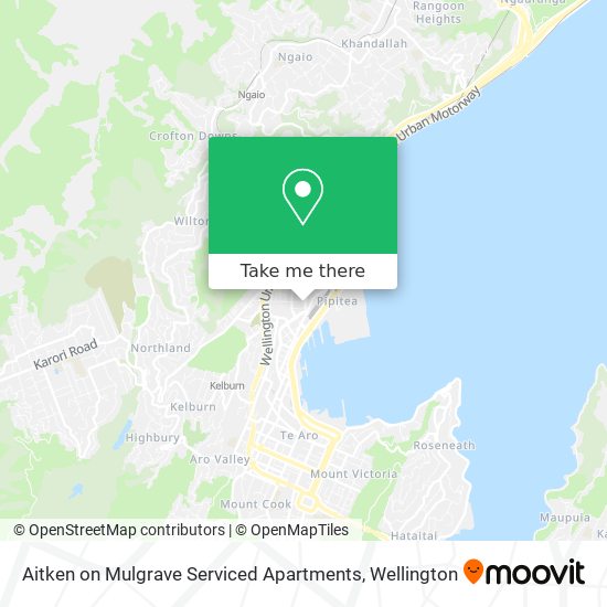 Aitken on Mulgrave Serviced Apartments map