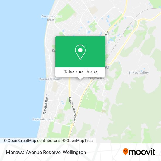 Manawa Avenue Reserve地图