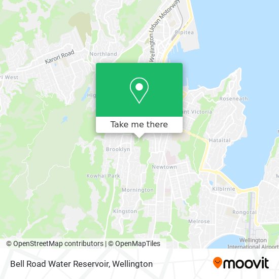 Bell Road Water Reservoir map