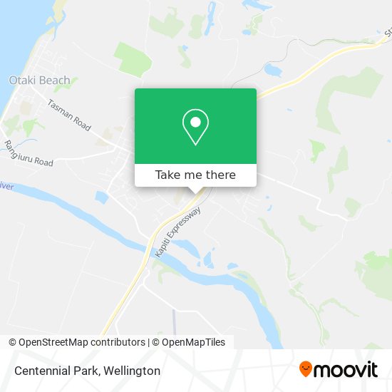 Centennial Park map
