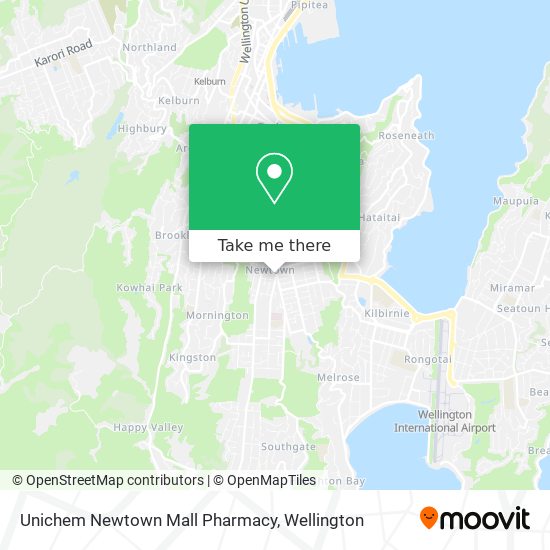 Unichem Newtown Mall Pharmacy map