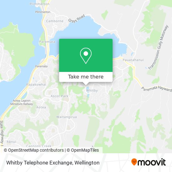 Whitby Telephone Exchange地图