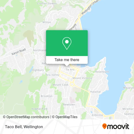 Taco Bell map