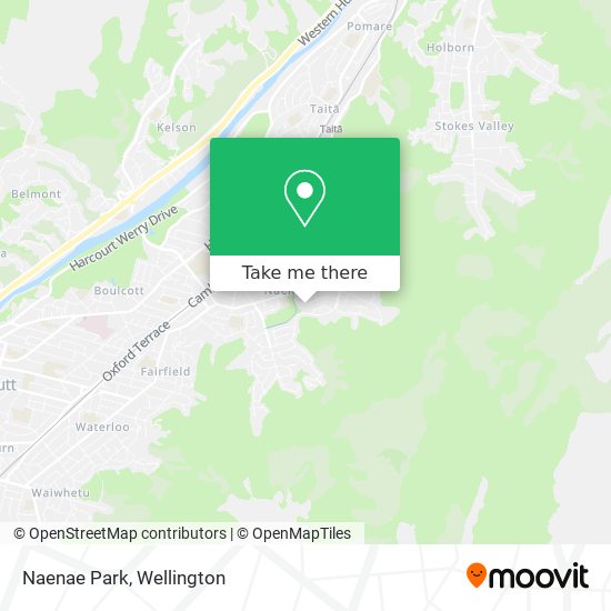 Naenae Park map