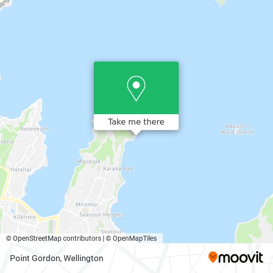 Point Gordon map
