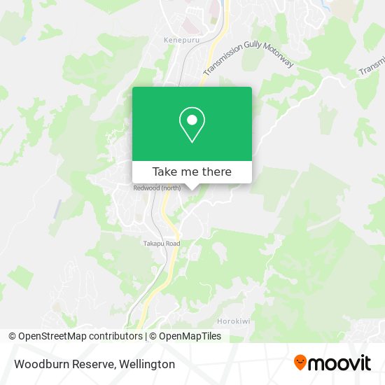 Woodburn Reserve map