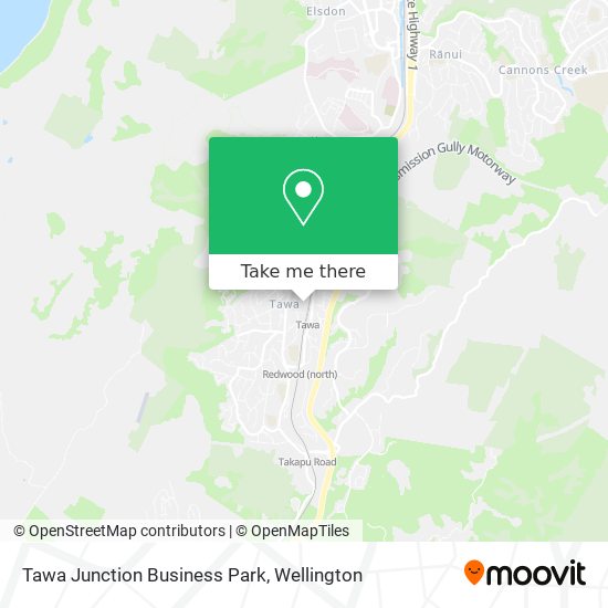 Tawa Junction Business Park map