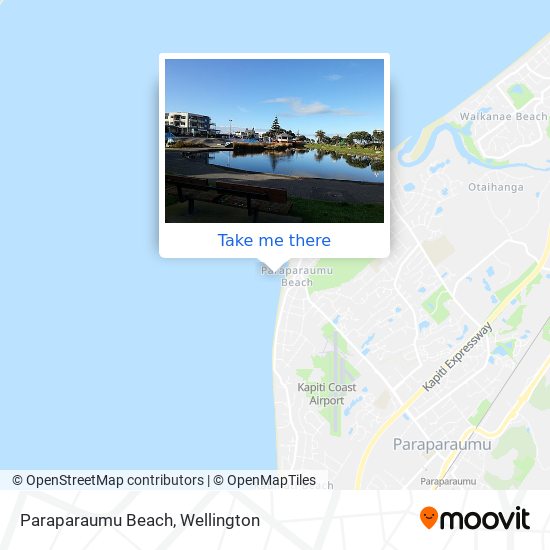 Paraparaumu Beach map