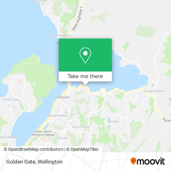 Golden Gate map