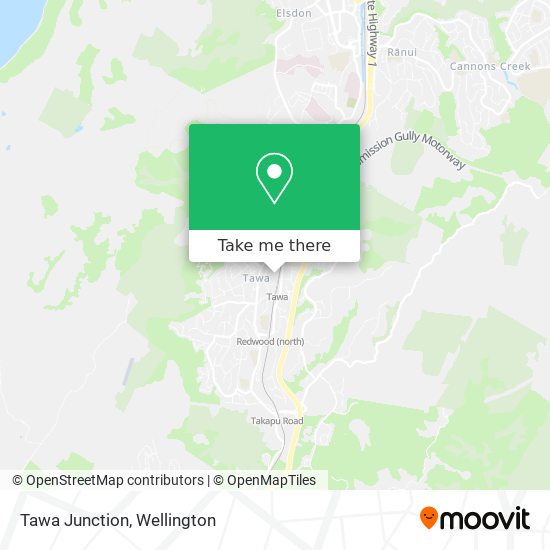 Tawa Junction map