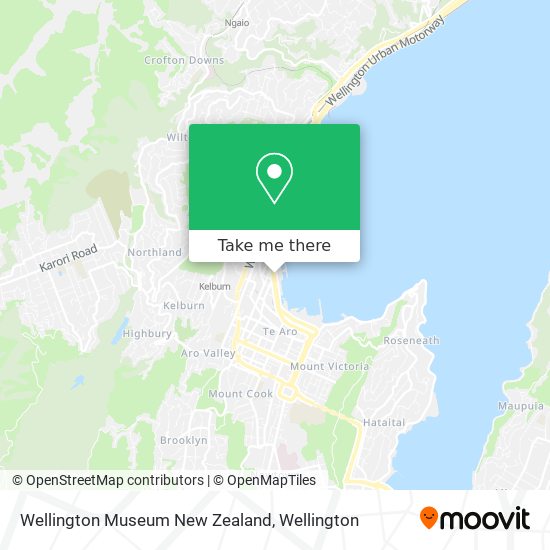 Wellington Museum New Zealand地图