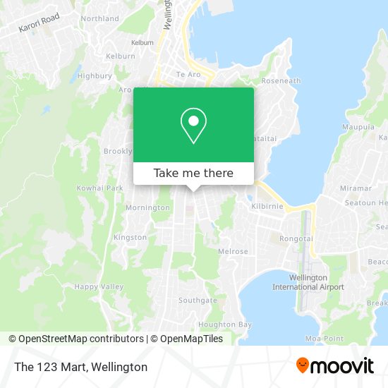The 123 Mart map