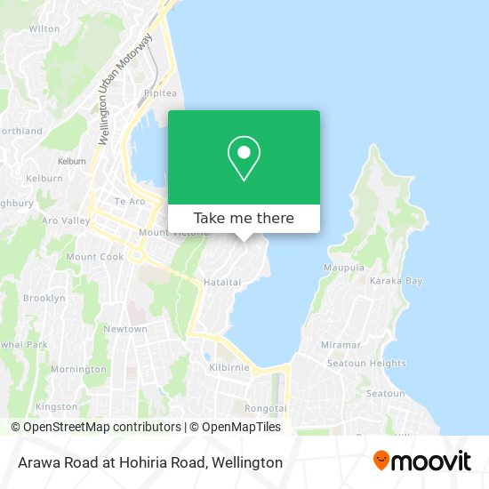 Arawa Road at Hohiria Road map