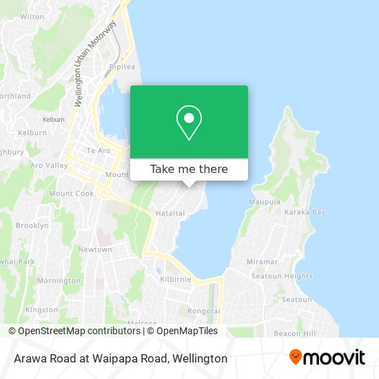 Arawa Road at Waipapa Road map