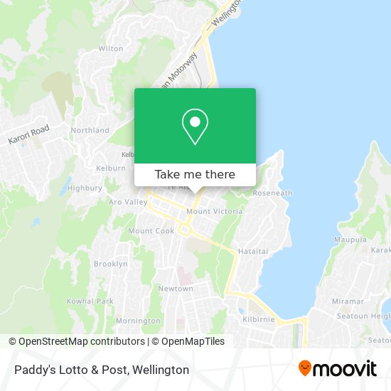 Paddy's Lotto & Post map