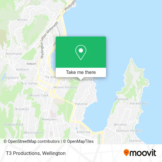 T3 Productions map