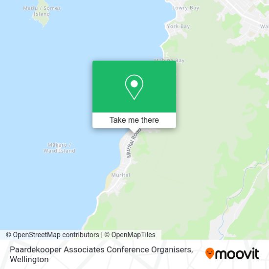Paardekooper Associates Conference Organisers map