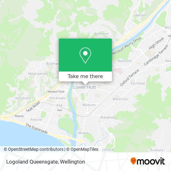 Logoland Queensgate map
