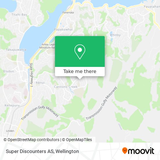 Super Discounters AS map