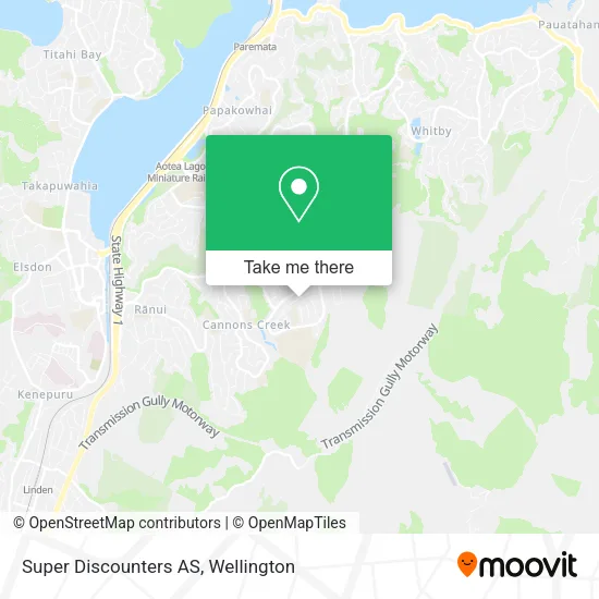 Super Discounters AS map