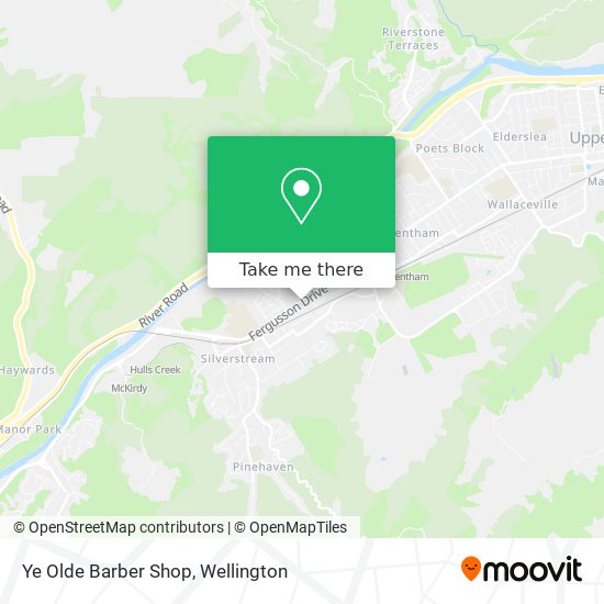 Ye Olde Barber Shop map