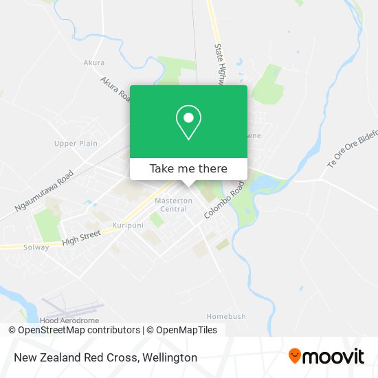 New Zealand Red Cross地图