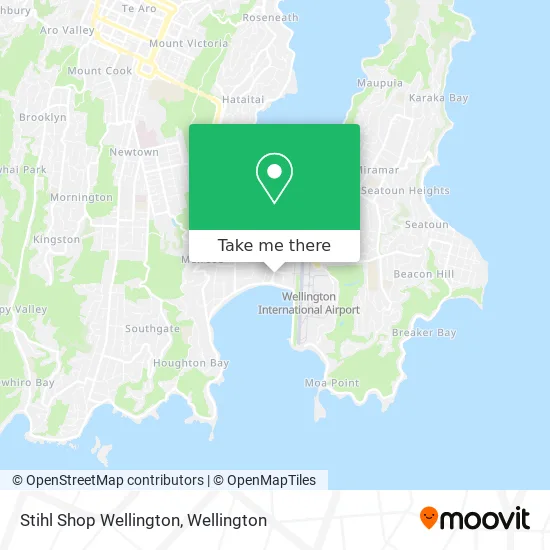 Stihl Shop Wellington map
