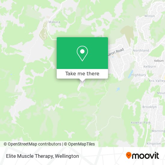 Elite Muscle Therapy map