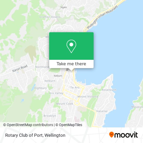 Rotary Club of Port map