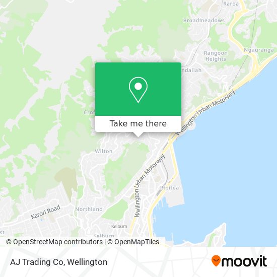AJ Trading Co map