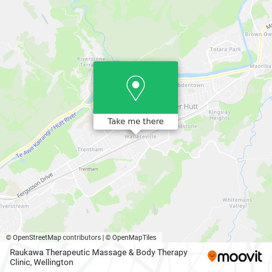 Raukawa Therapeutic Massage & Body Therapy Clinic地图