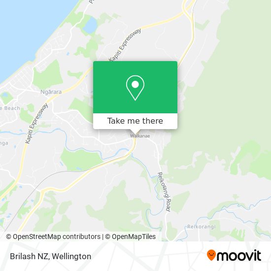 Brilash NZ map