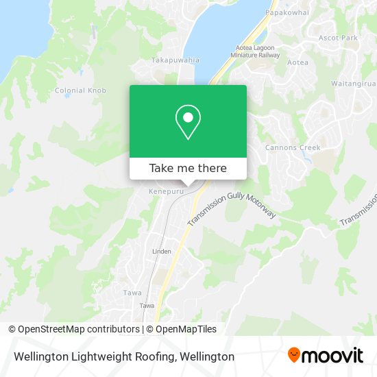 Wellington Lightweight Roofing map