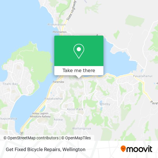 Get Fixed Bicycle Repairs map