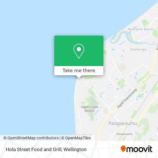 Hola Street Food and Grill map
