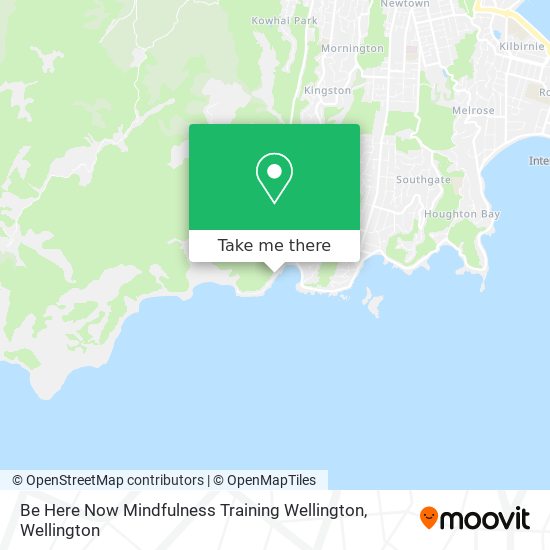 Be Here Now Mindfulness Training Wellington map
