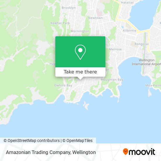 Amazonian Trading Company map