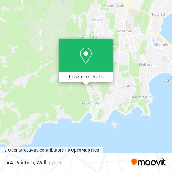 AA Painters map