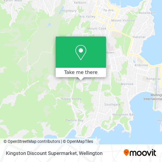Kingston Discount Supermarket map